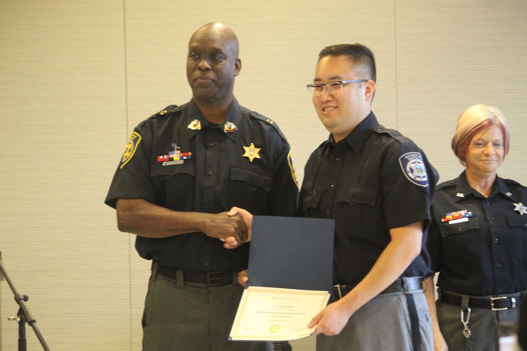 Four Cadets Graduate into Sheriff’s Reserves in Charles Town