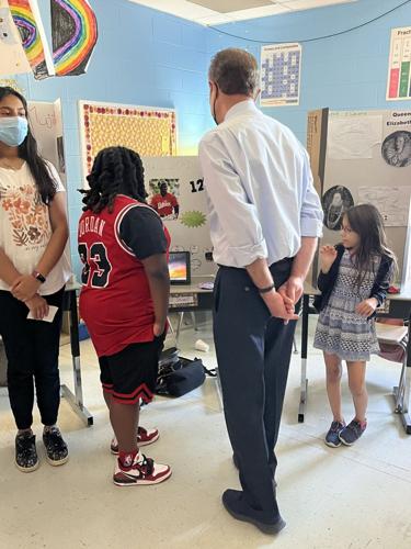 Students Present Wax Museum at Battle Ground Intermediate School