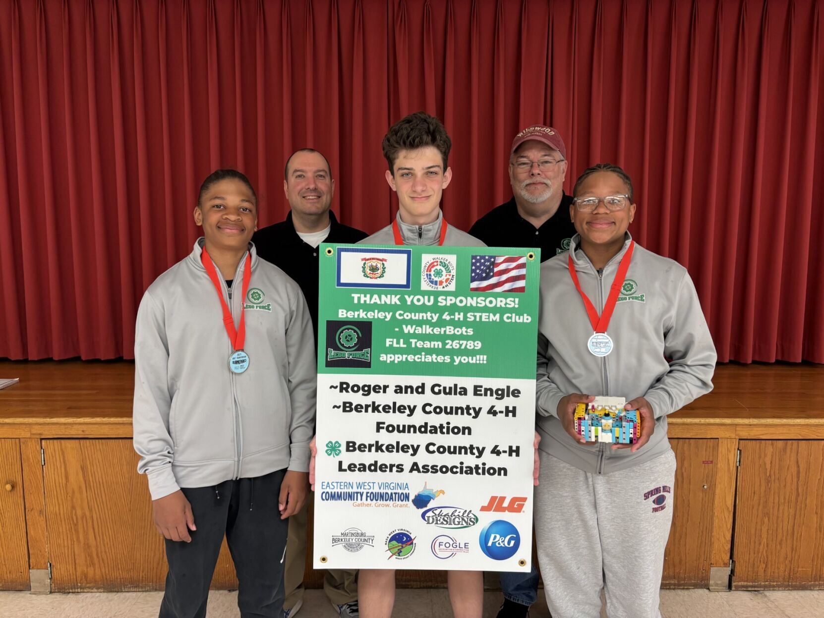 4-H Team from Martinsburg Shines at World FLL Championship