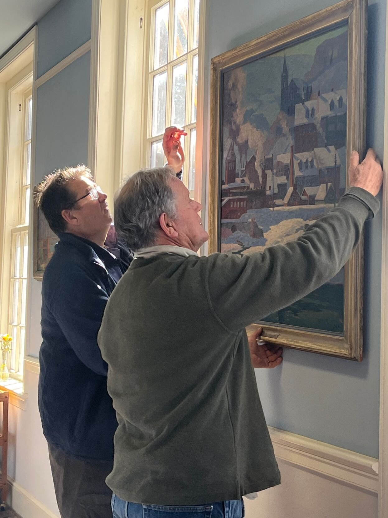 Garnet Jex Paintings Return to Harpers Ferry Church