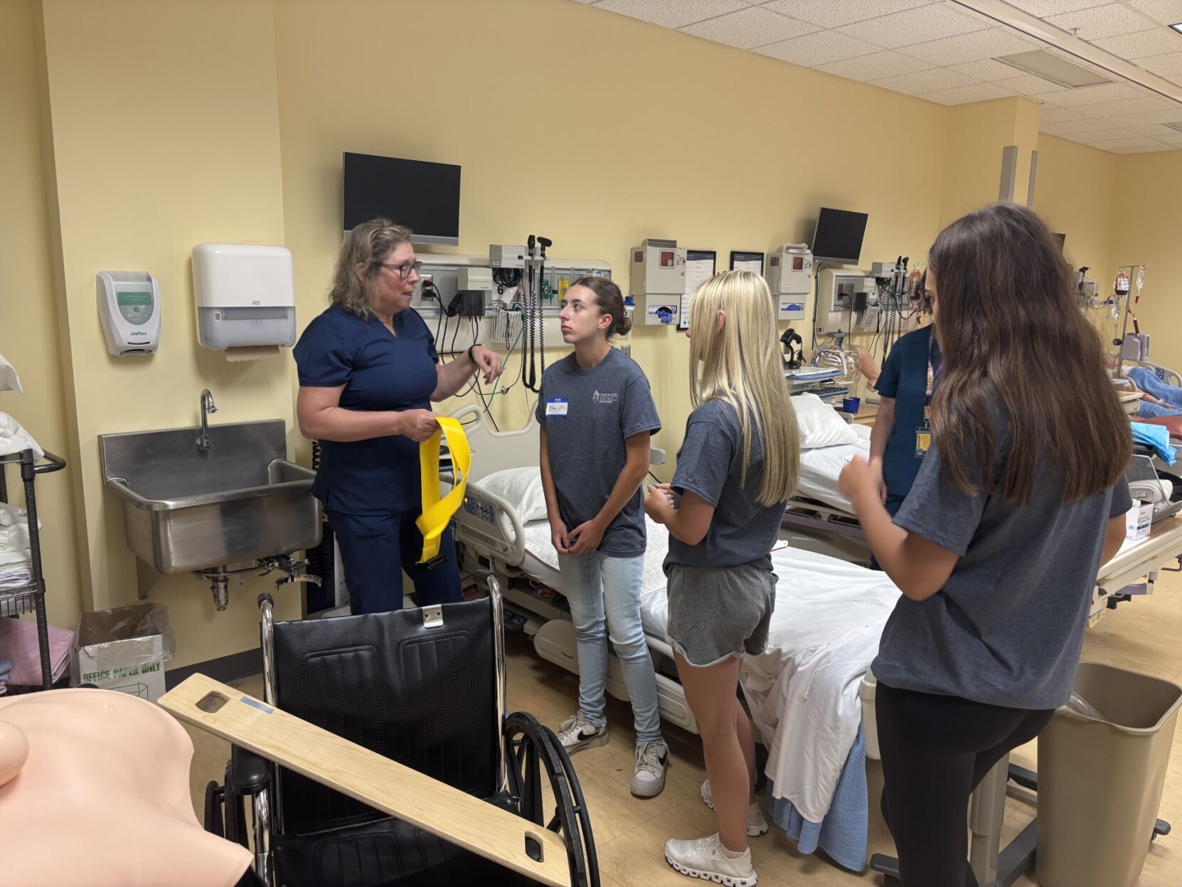 Shepherd University Hosts Health Care Workshop for Local Students