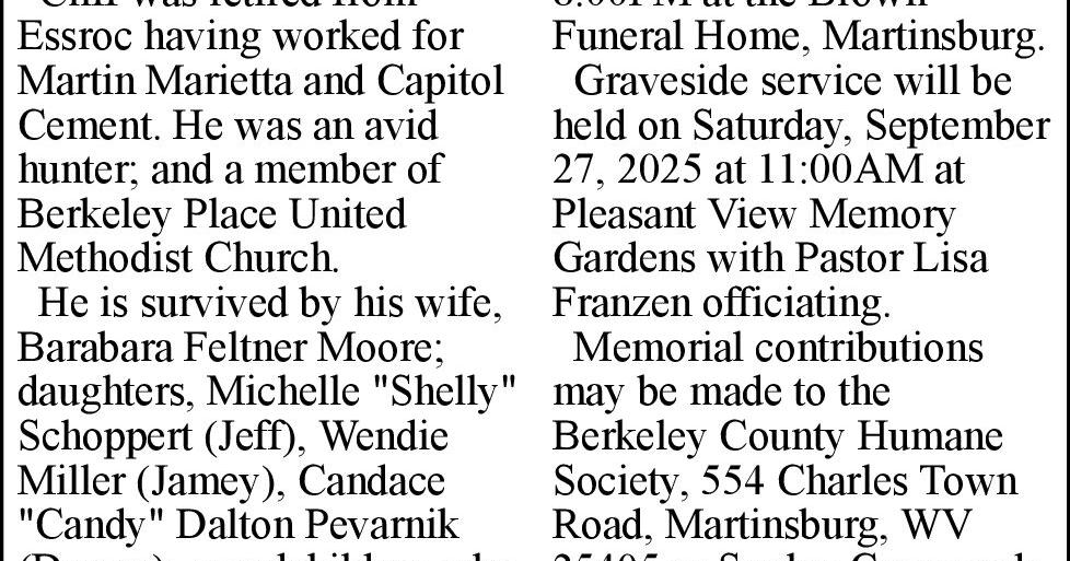 Clifford L. Moore Obituaries