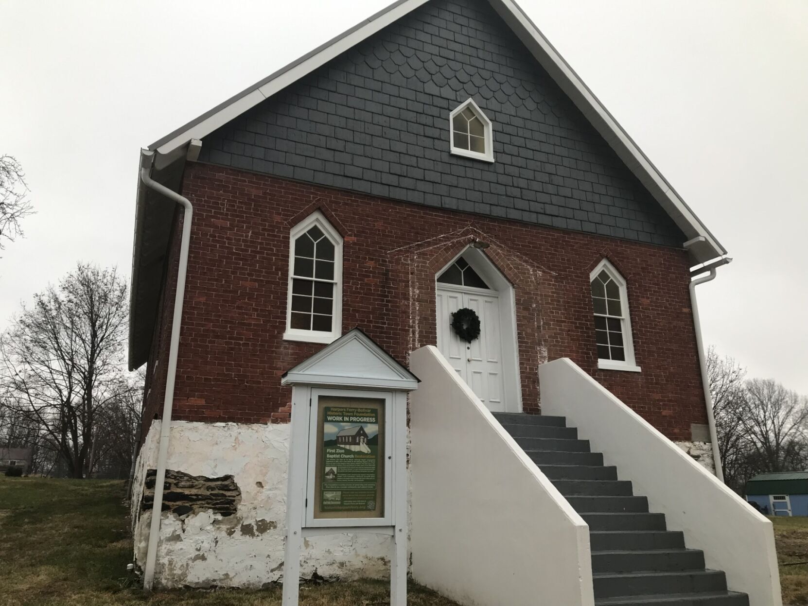 Restoration of Harpers Ferry's Historic First Zion Church