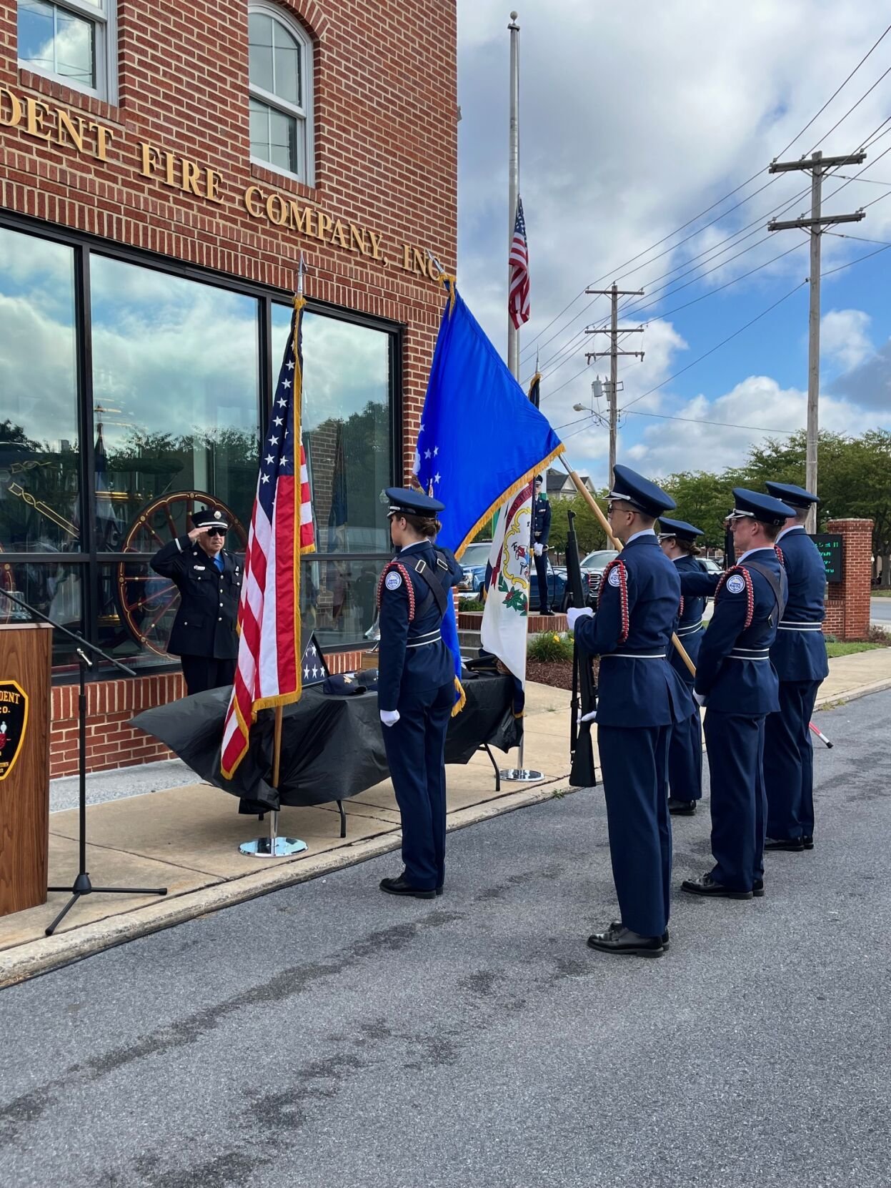 Ranson’s Independent Fire Company Marks 24 Years of Remembrance