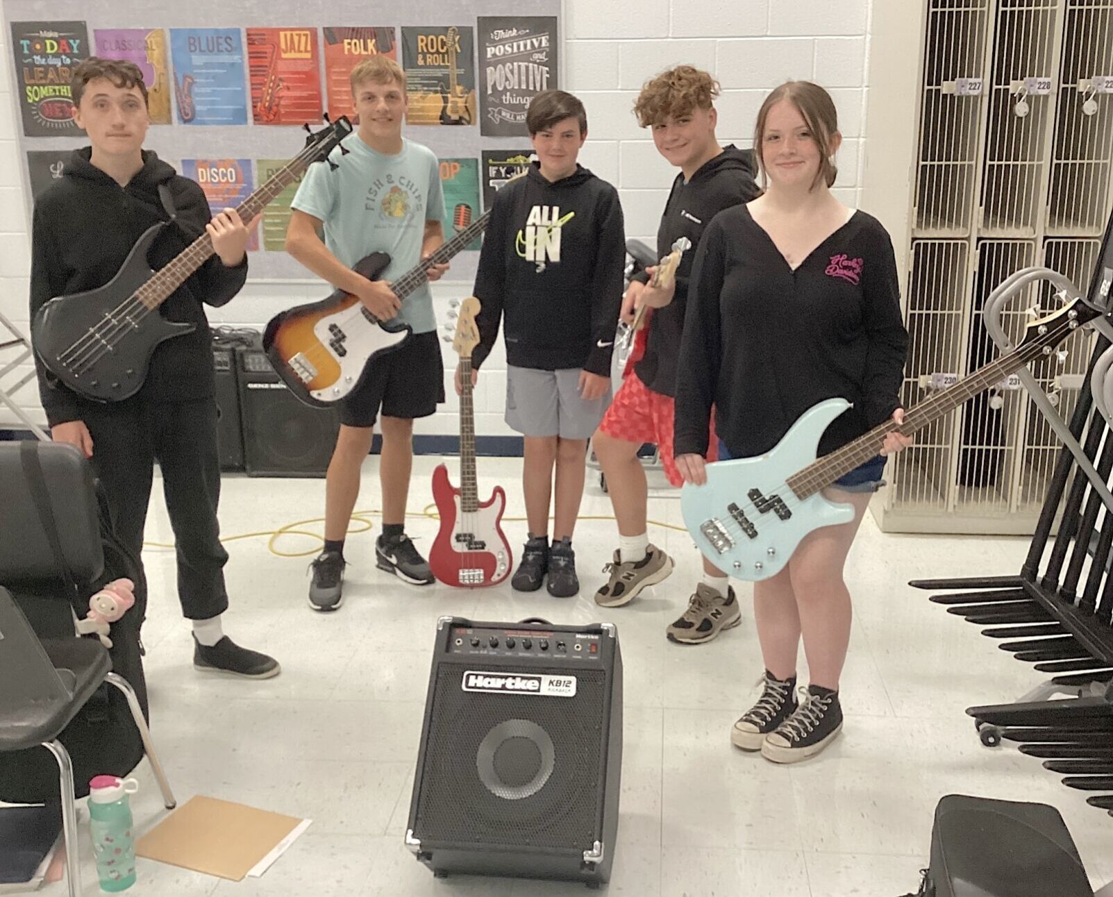 Spring Mills Middle School Band Receives Grant for New Amplifier