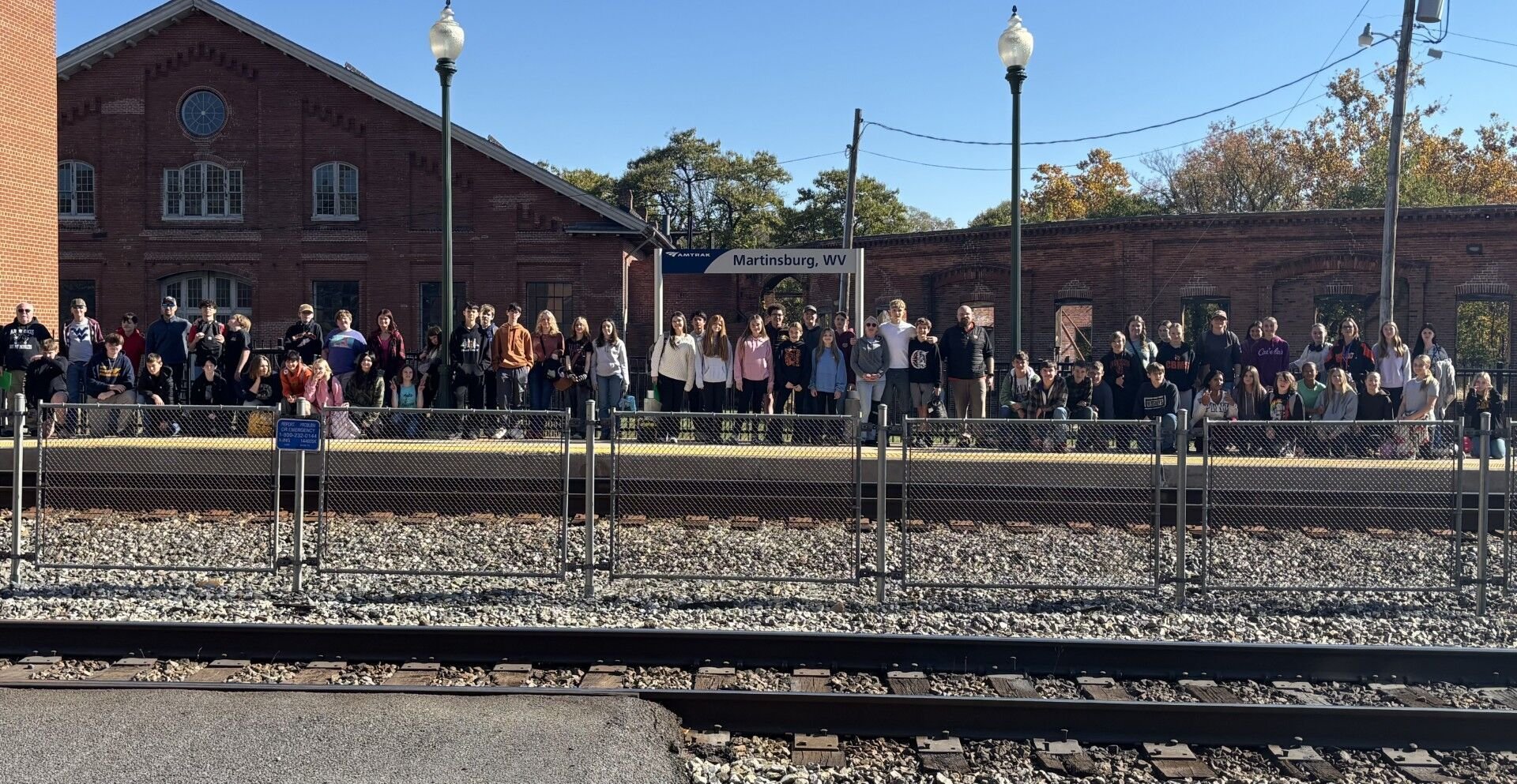 Capon Bridge Middle School Students Tour Martinsburg Roundhouse