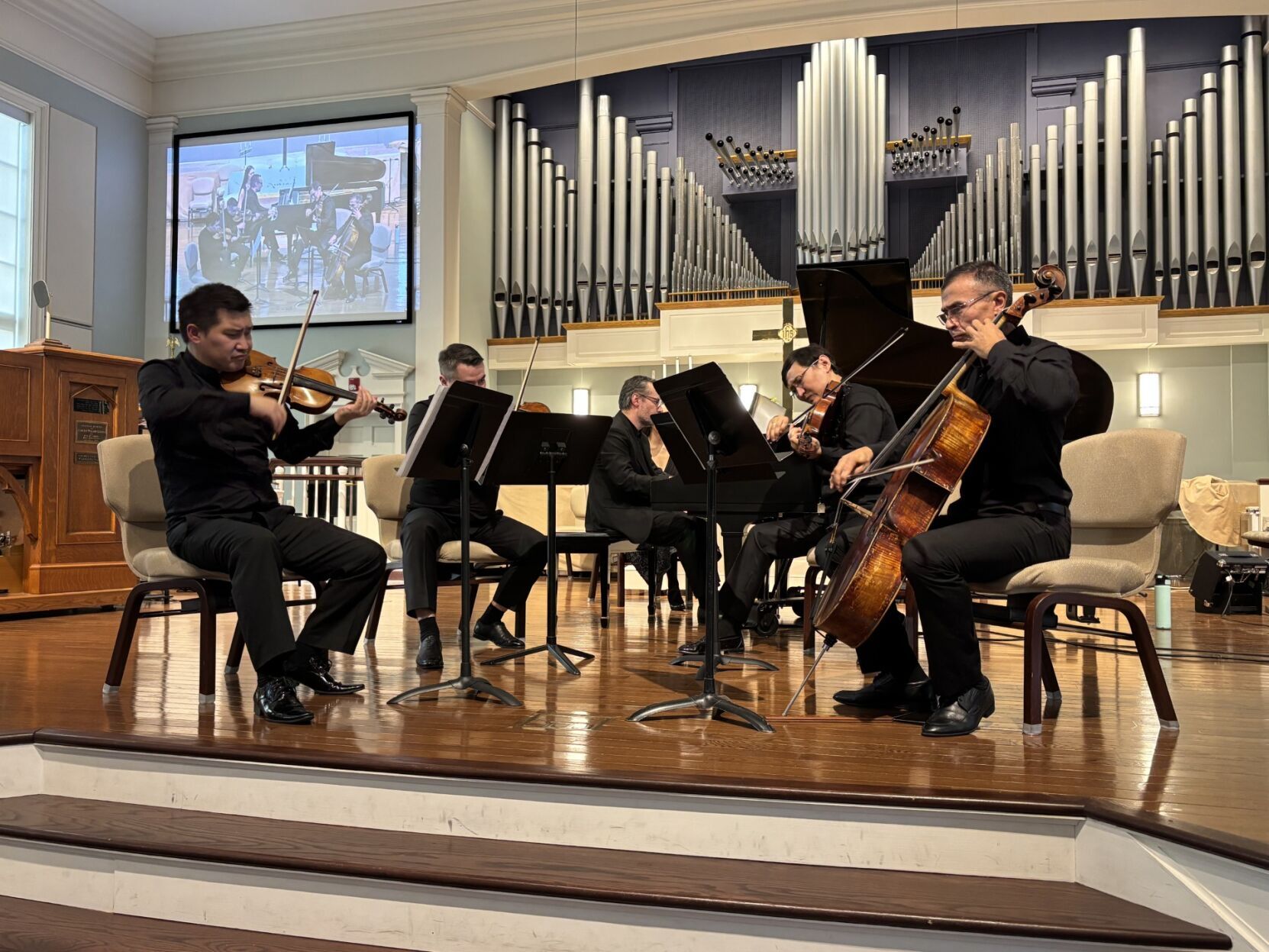 Carnegie Hall Musicians Perform at Asbury Church in Charles Town