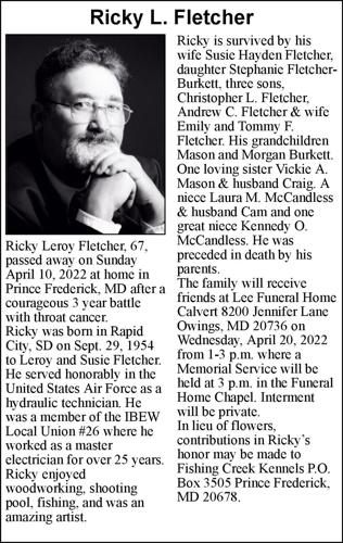 Ricky L. Fletcher | Obituaries 