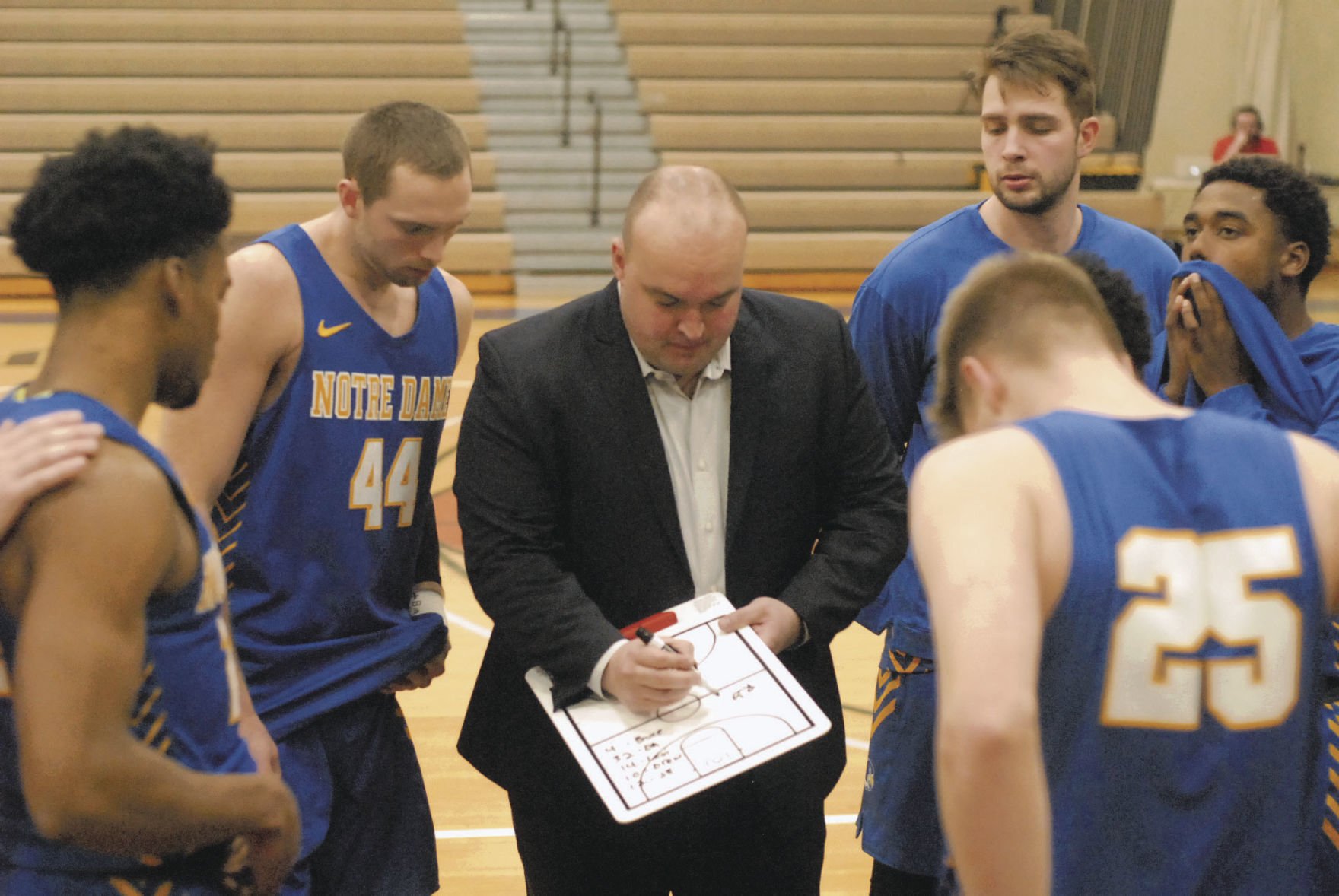 notre dame men's basketball coach