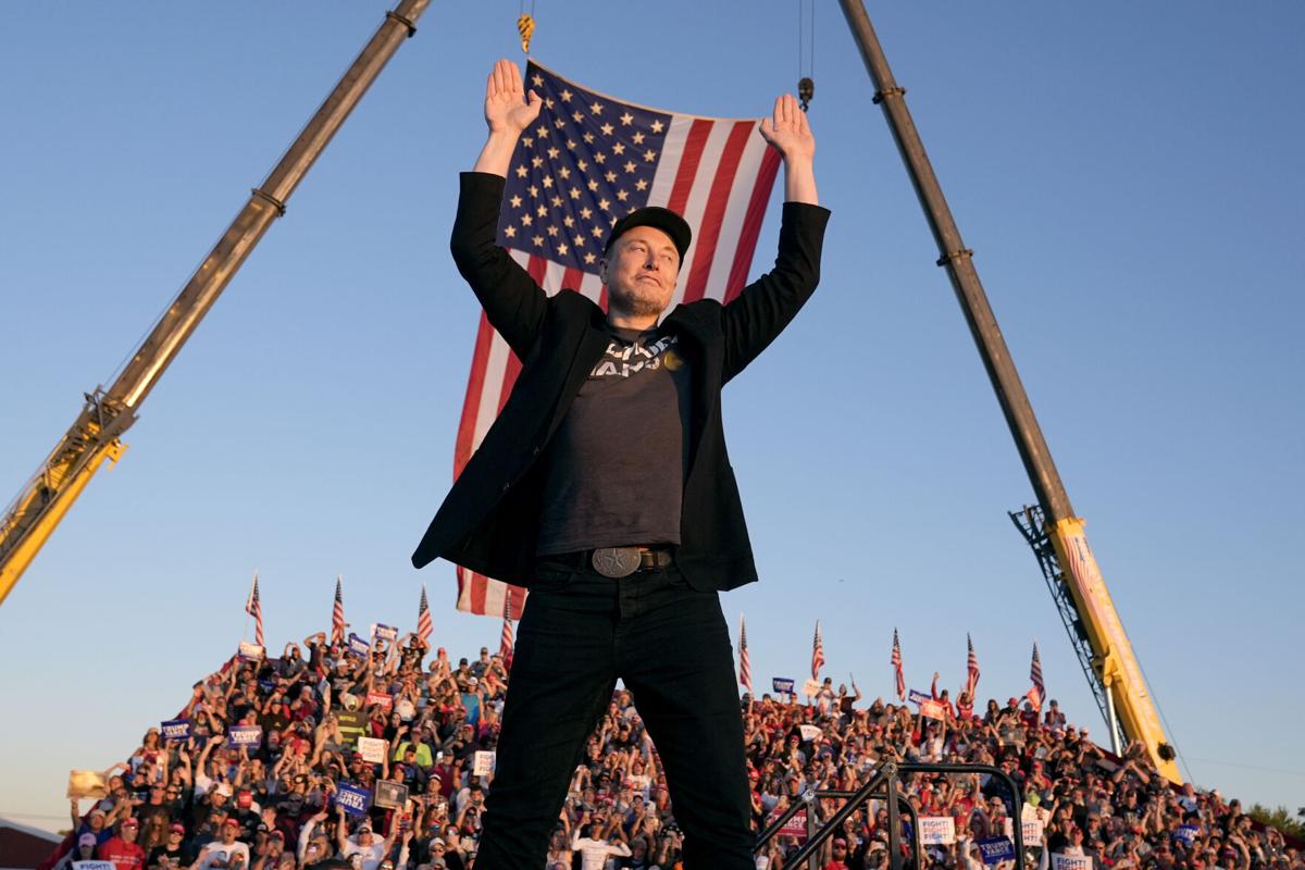 Elon Musk makes his first appearance at a Trump rally and casts the  election in dire terms | Journal-news | journal-news.net