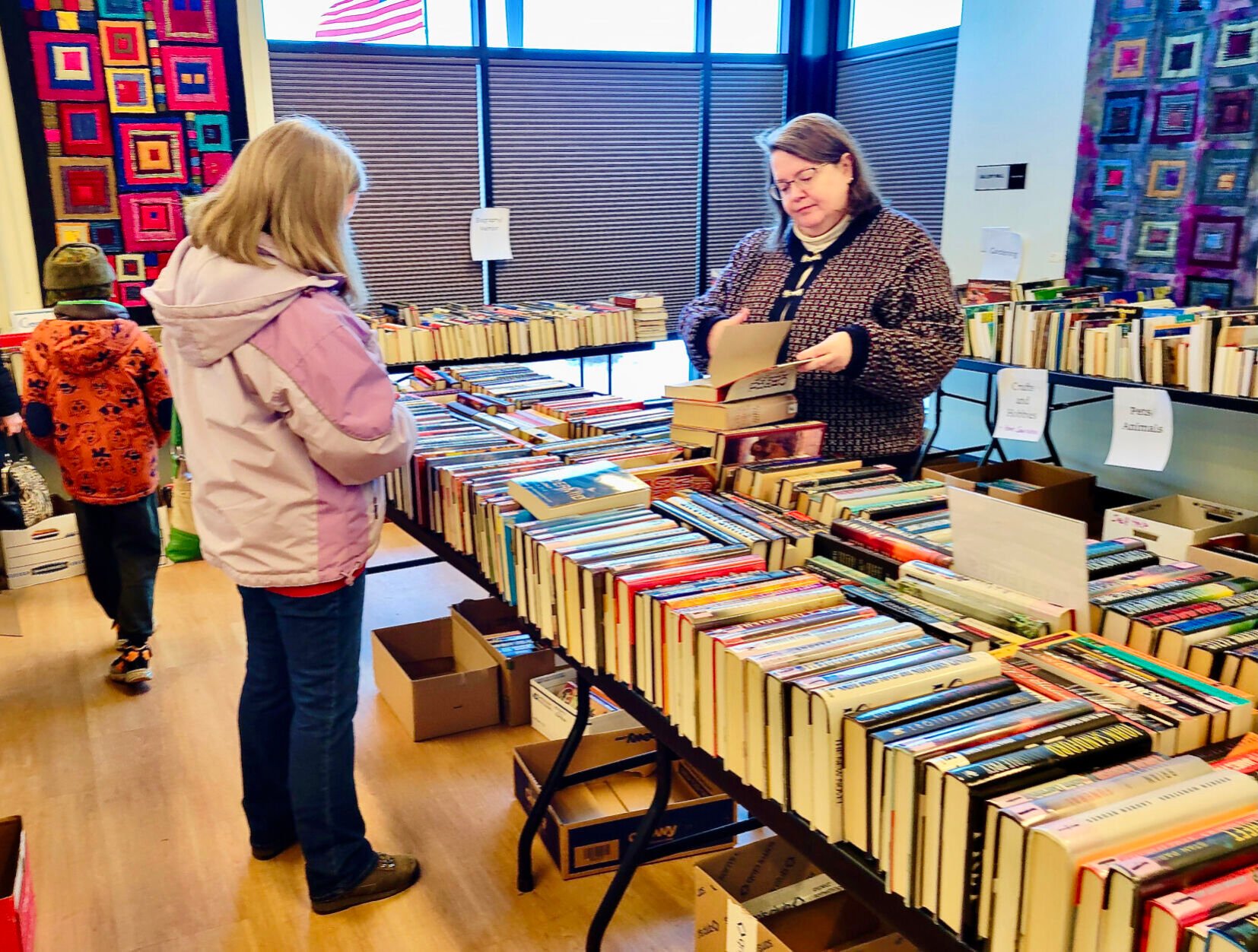 Shepherdstown Library Hosts Successful Winter Book Sale