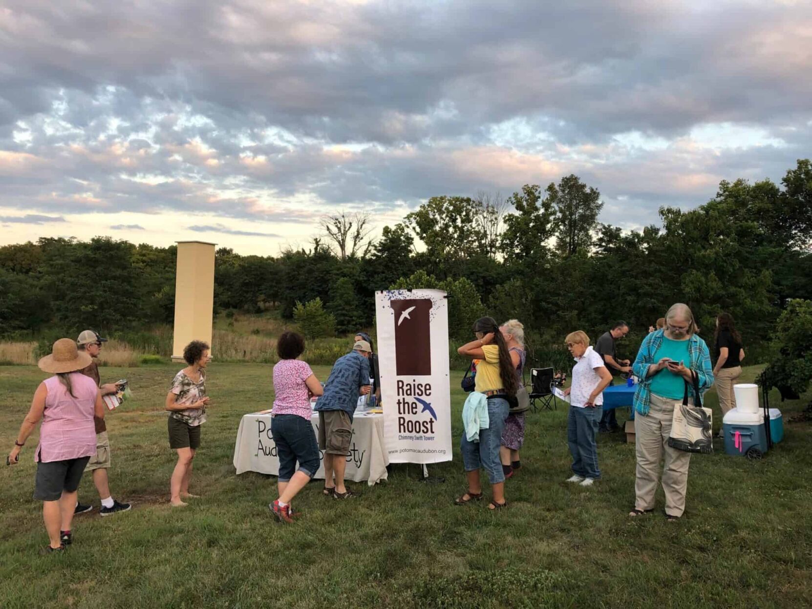 Shepherdstown Hosts 'A Swift Night Out' for Bird Lovers