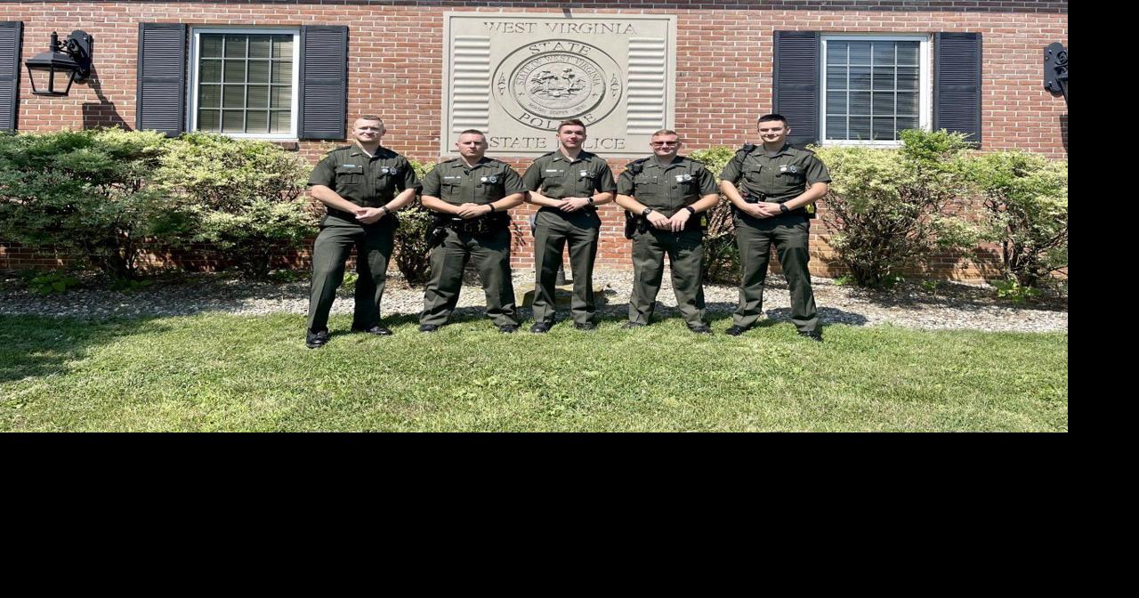 Five new West Virginia State Police troopers into Berkeley and