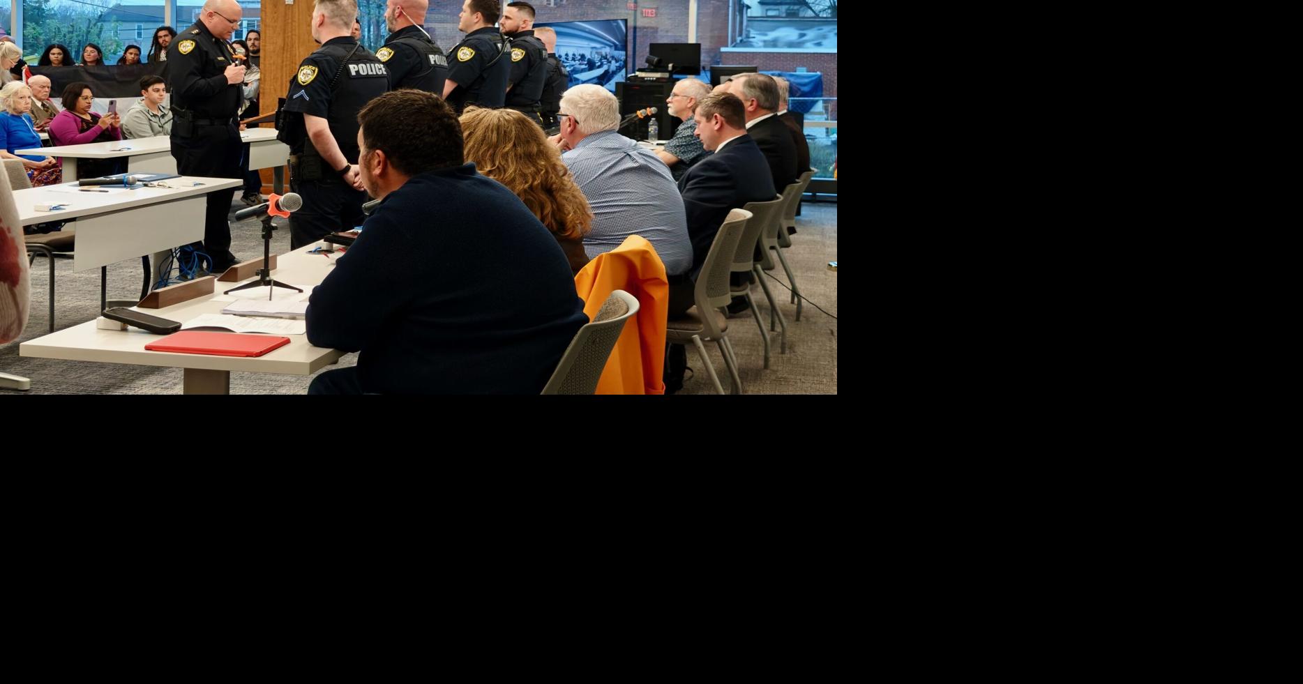 City council honors officers, citizens raise concerns at meeting ...