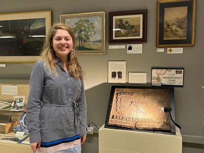 Wysong welcomes visitors to local museum