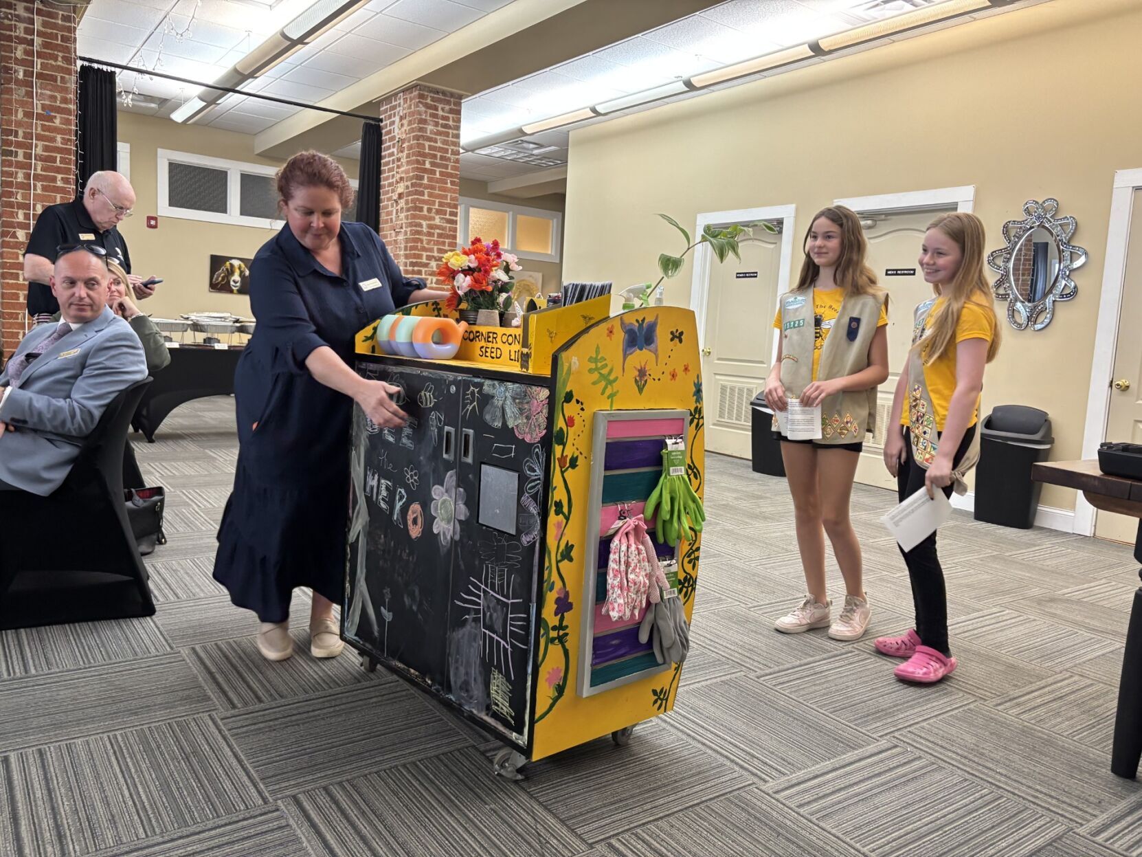 Girl Scouts Launch Sammy the Seed Library in Charles Town
