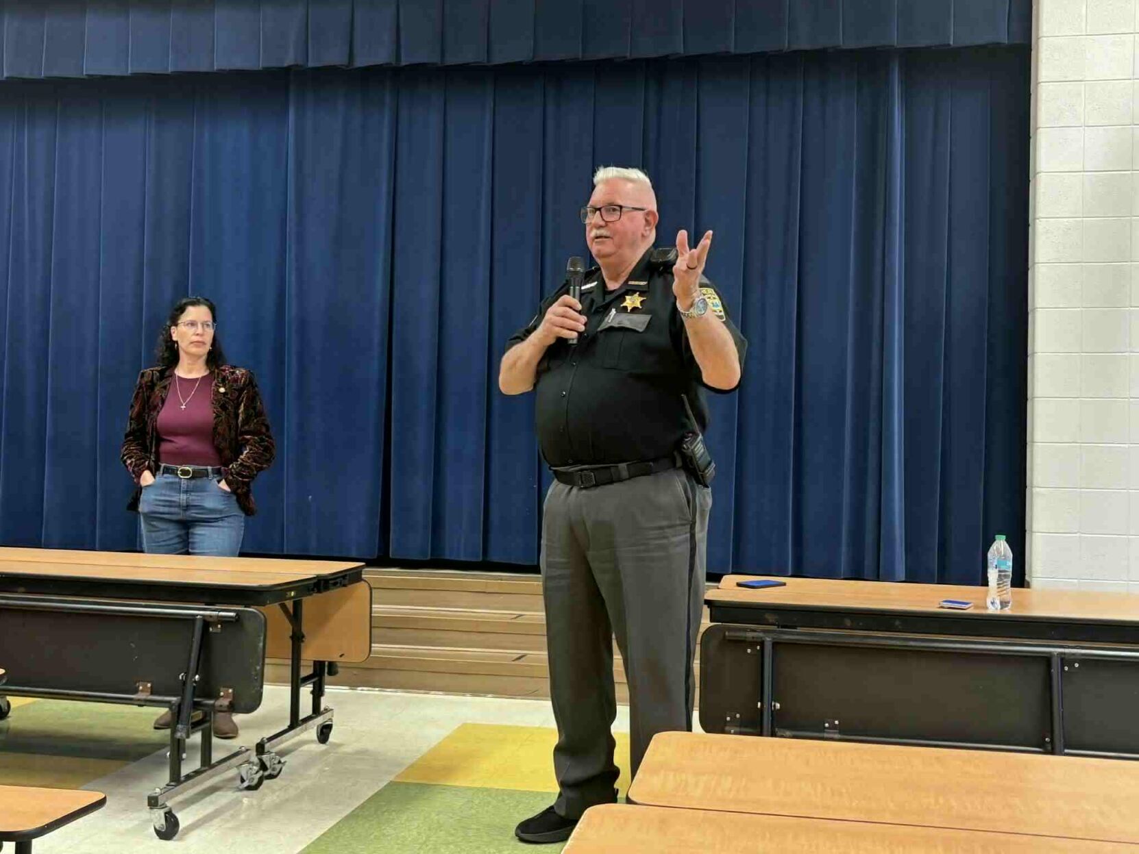 Local Leaders Address Road Safety at Harpers Ferry Town Hall
