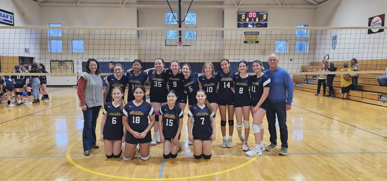 Saint Joseph School Lady Crusaders volleyball team Journalnews