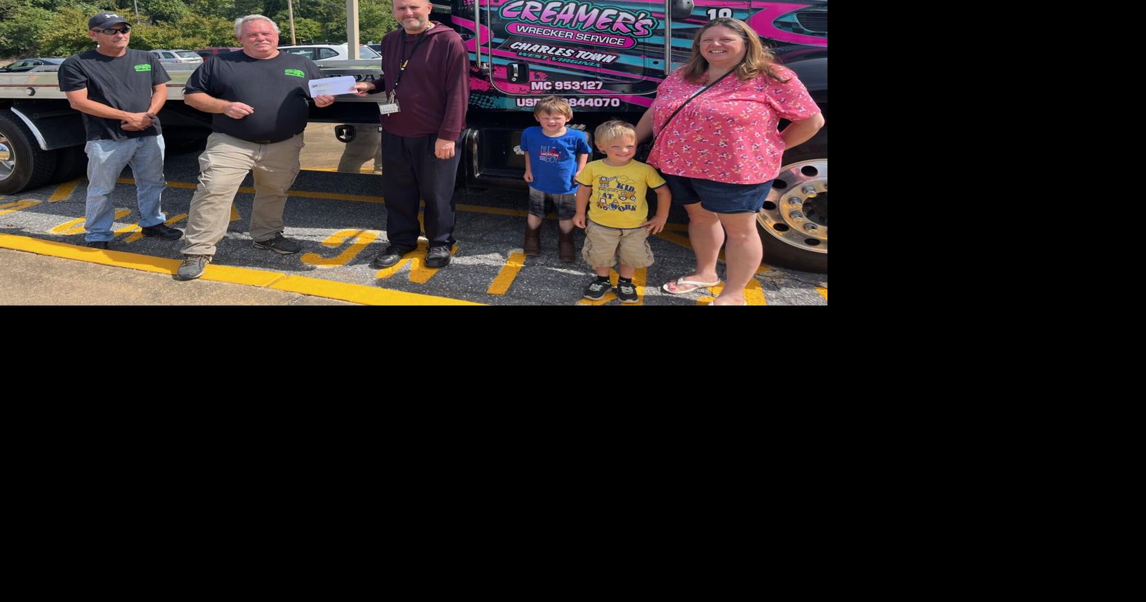 Creamer's Towing gifts a lift to Jefferson elementary schools Journal
