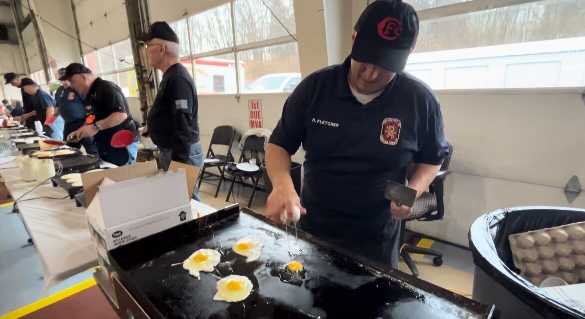 Charles Town's Citizens Fire Company Hosts Pancake Day