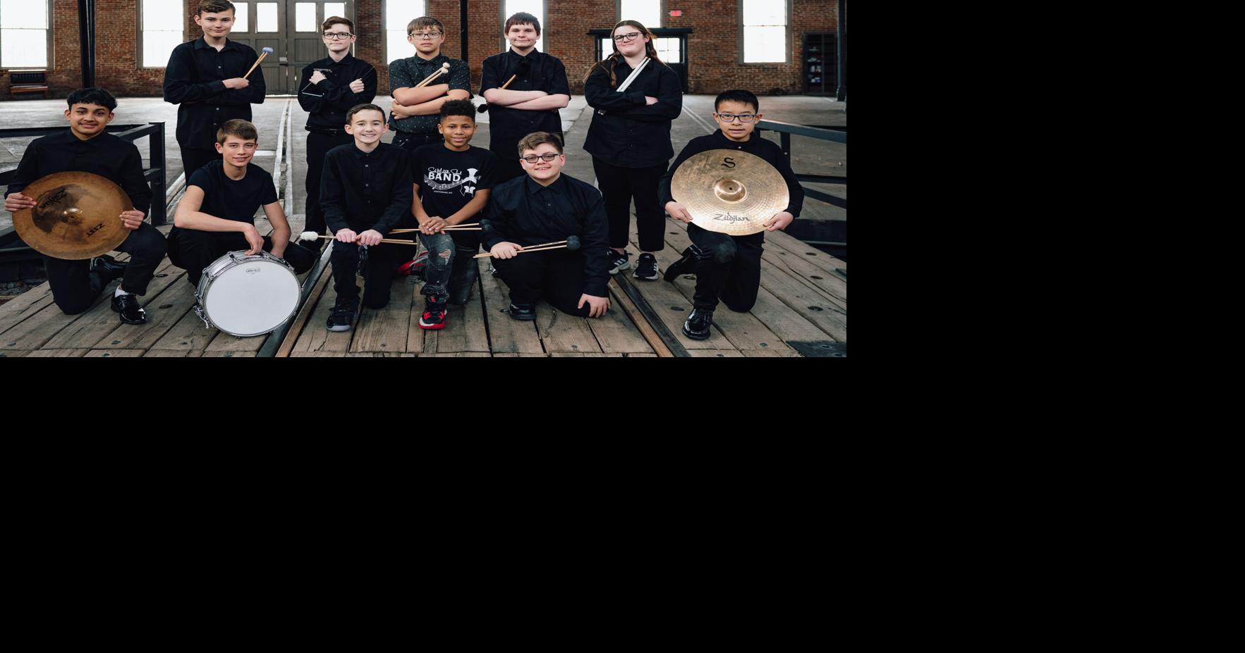 Martinsburg South Middle School’s band represents Berkeley County in