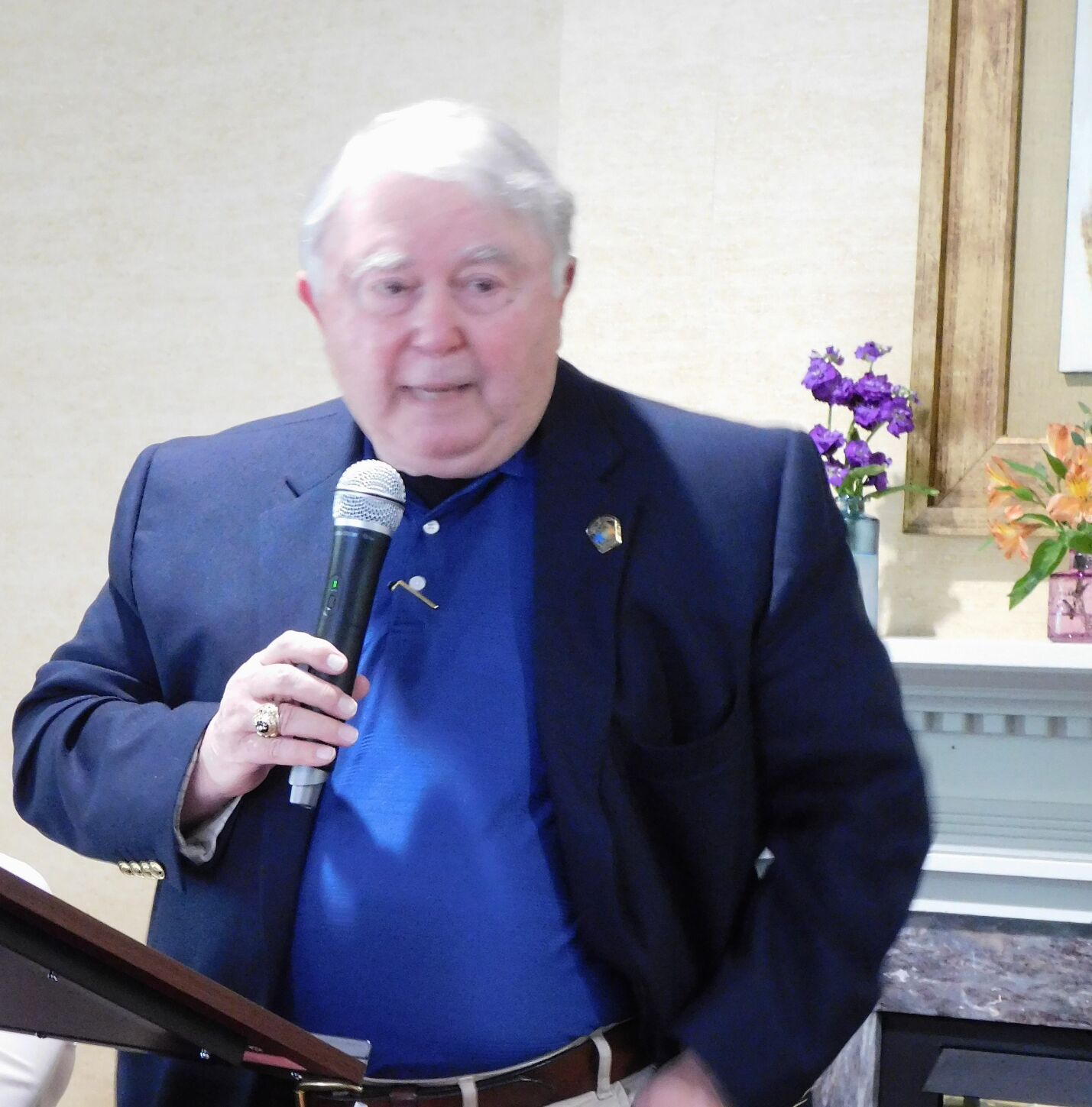 Pack Horse Ford Chapter Celebrates Bee Line March with Doug Perks