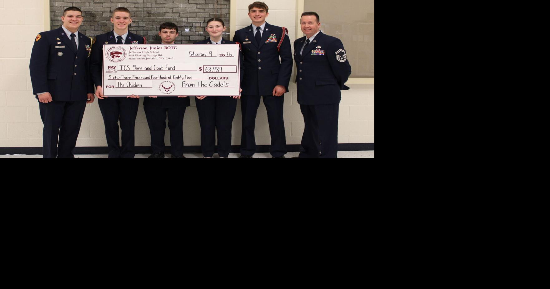Jefferson High School JROTC launches annual Shoe and Coat Fund drive