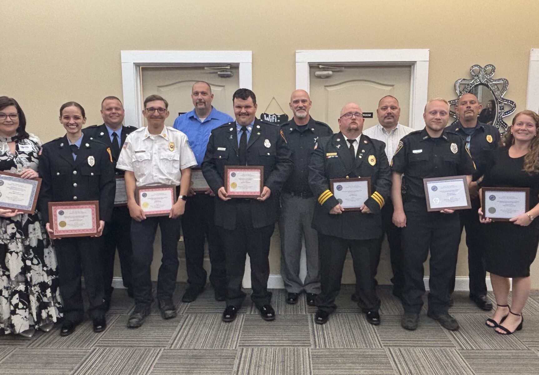 Charles Town Celebrates Emergency Service Heroes at Banquet