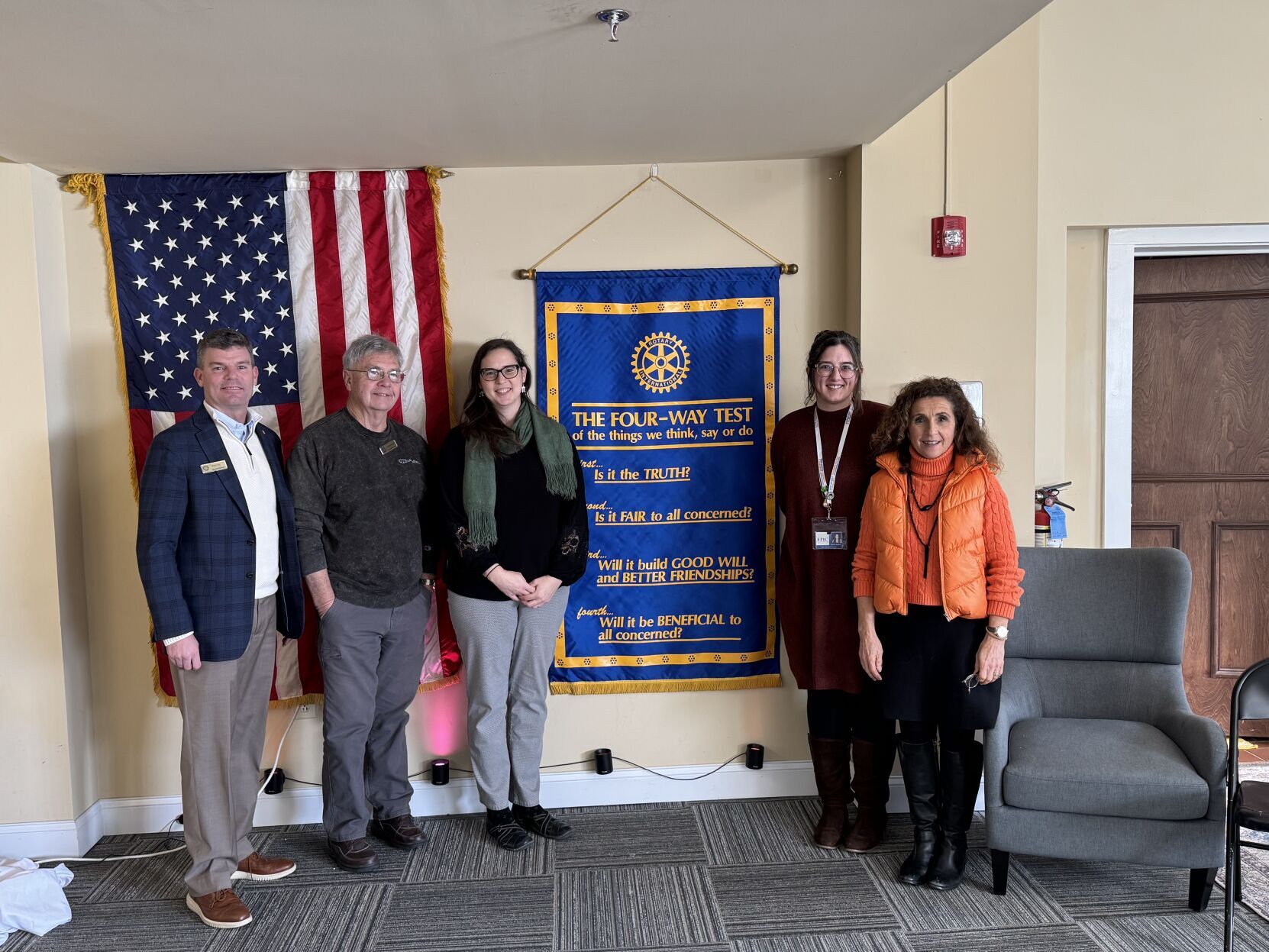 Rotary Club of Charles Town Aids Adult Learning Center Recovery