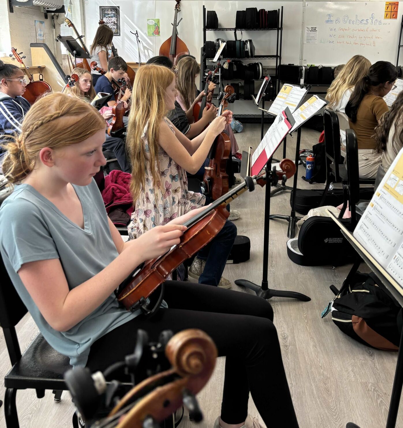 Friends of Music Awards $350 Grant to Hedgesville Middle School for Music Education