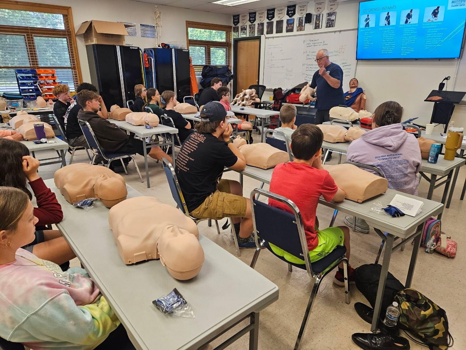 Free CPR and First-Aid Classes Offered in Ranson