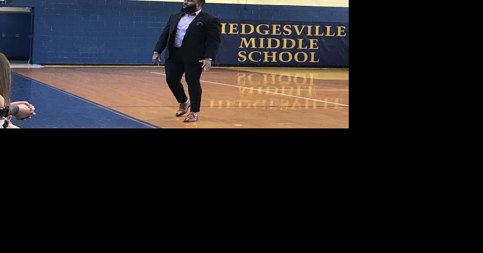 Hedgesville Middle School club sponsors motivational speaker Journal