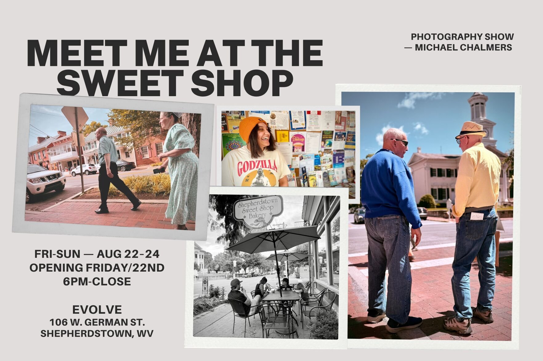 Shepherdstown's Michael Chalmers Unveils Sweet Shop Exhibit