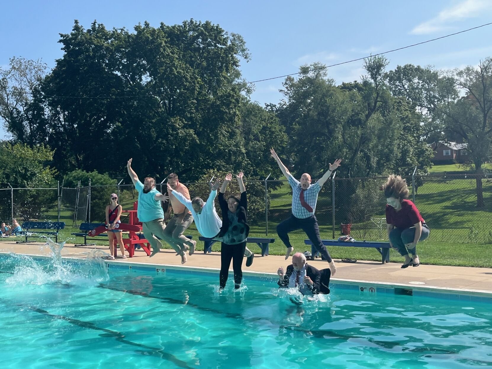 Transformation of Charles Town's Jefferson Memorial Park Pool