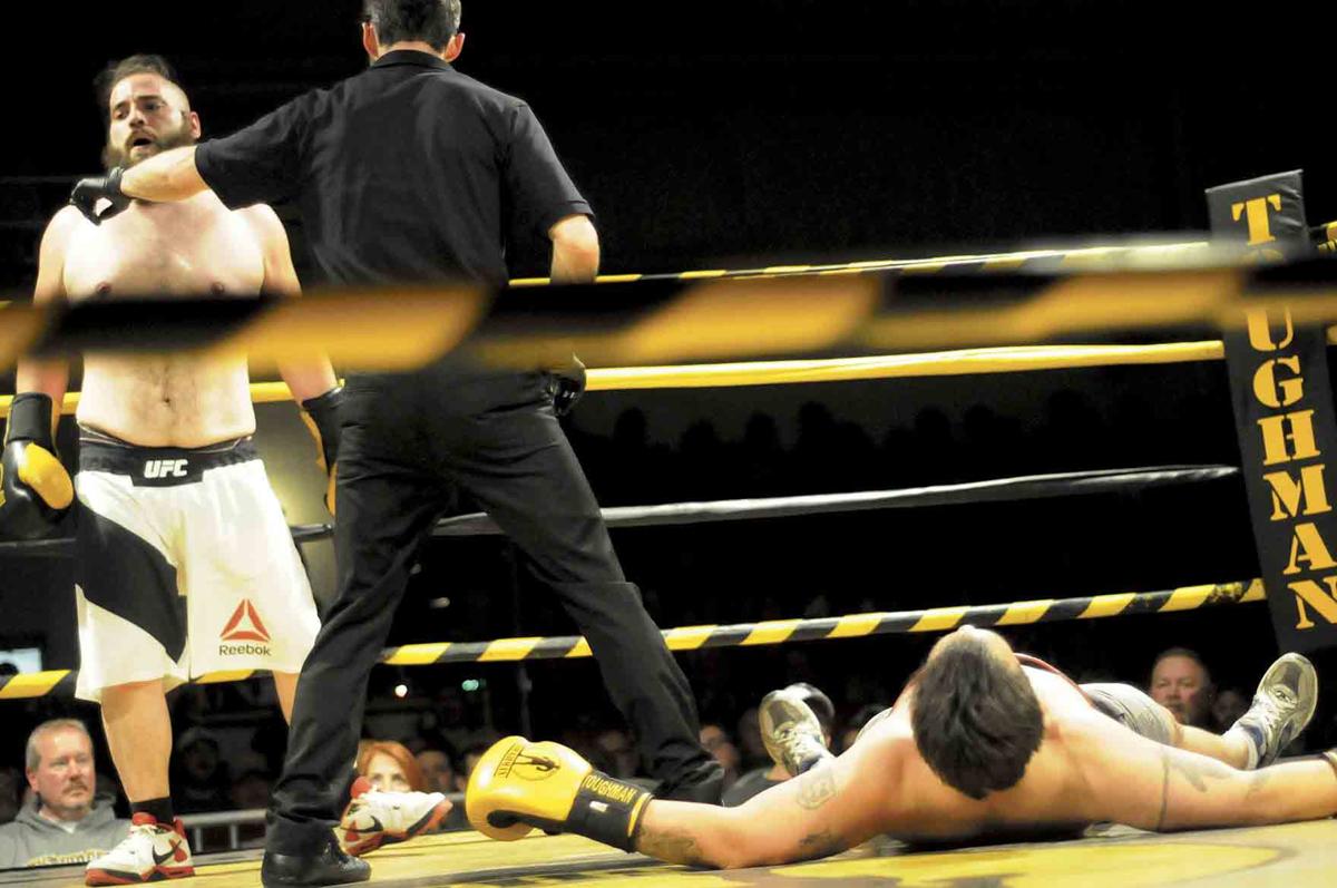 Into the ring Boxers compete in first day of Toughman Local Sports