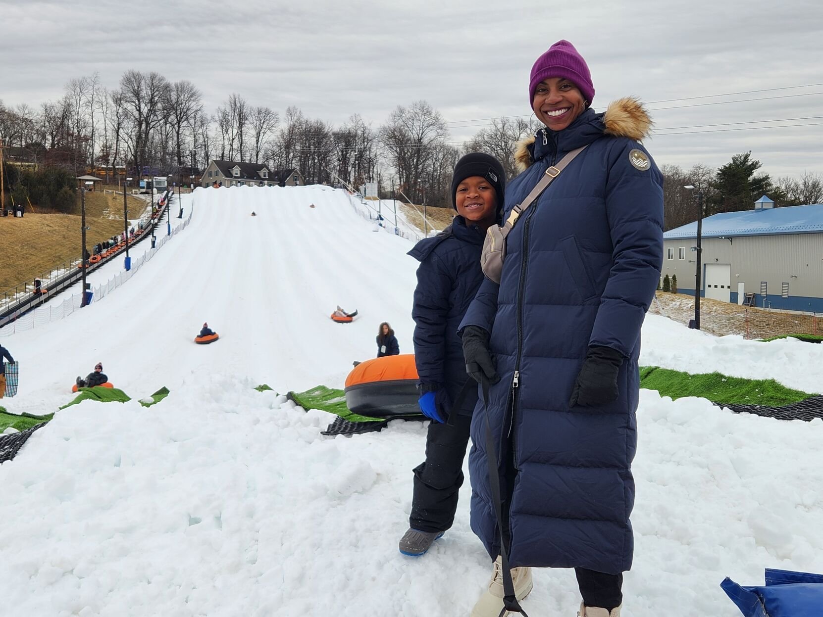 Harpers Ferry Snow Riders Hosts Veterans for Tubing Day