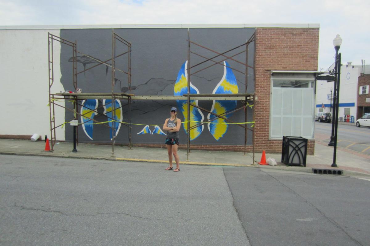 Mural Emerges In Downtown Charles Town Local News Journal News Net
