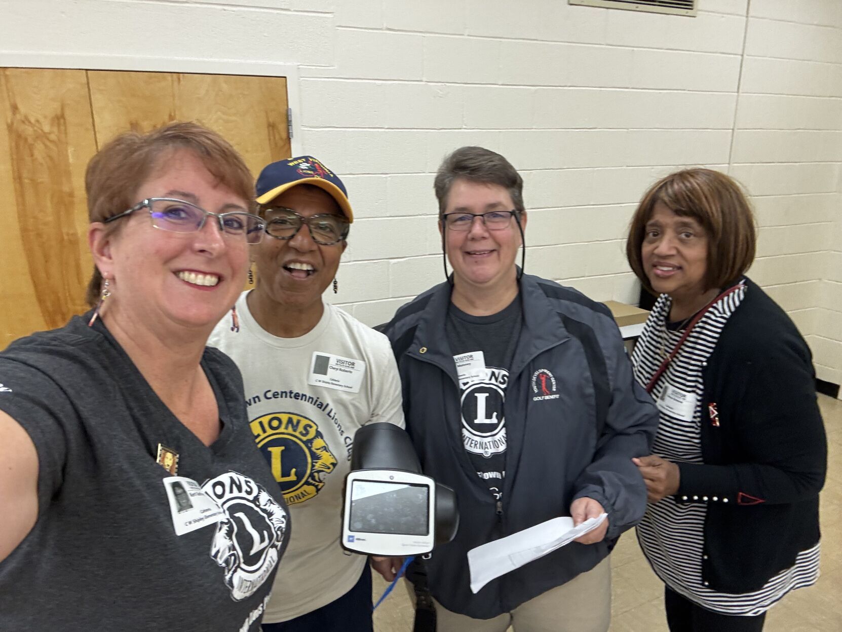 Eye Screenings Held for C.W. Shipley Students by Local Lions Club