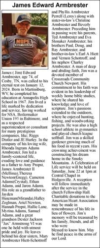 James Edward Armbrester | Obituaries | journal-news.net