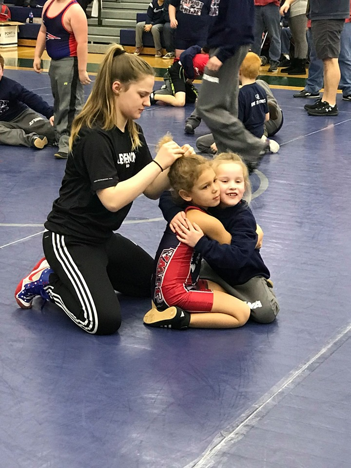 Girls wrestling growing at youth level 
