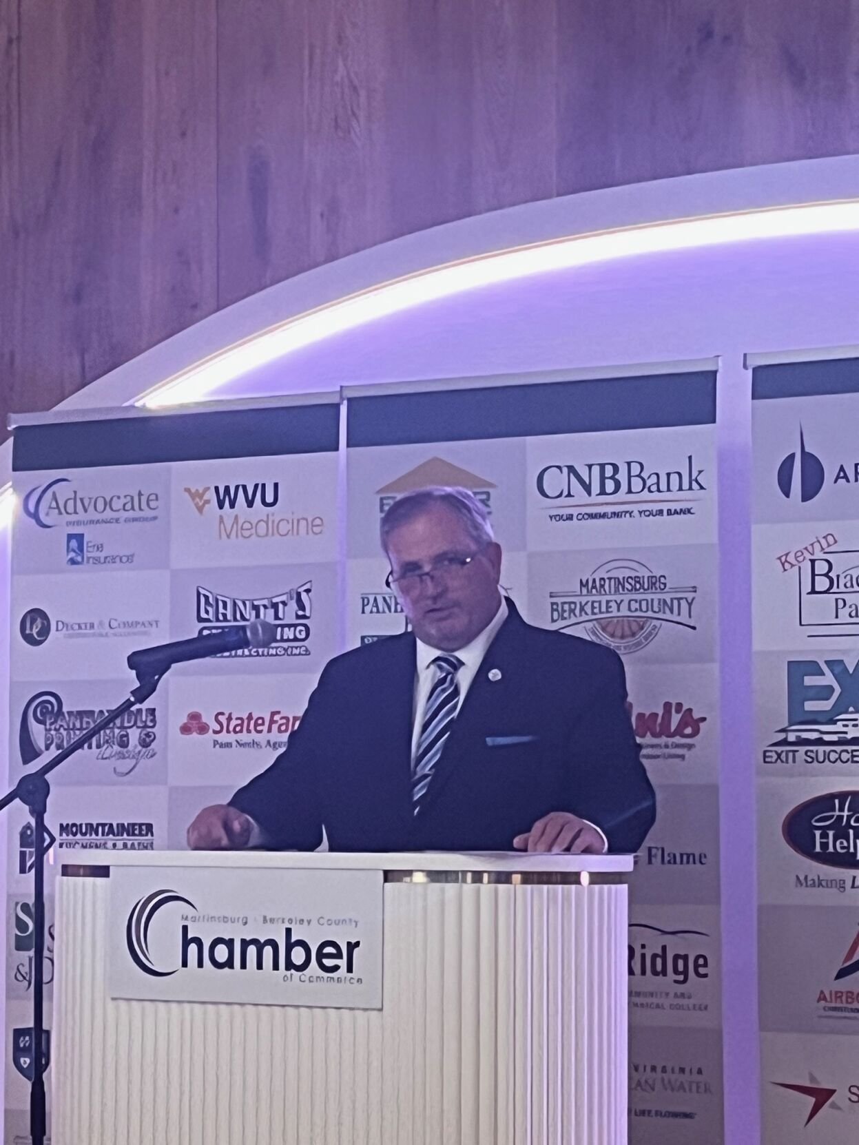 Martinsburg Mayor Delivers State of the City Address to Chamber Members