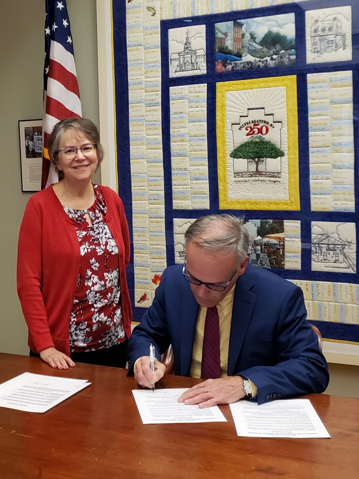 Shepherdstown Mayor Proclaims National Family Literacy Day