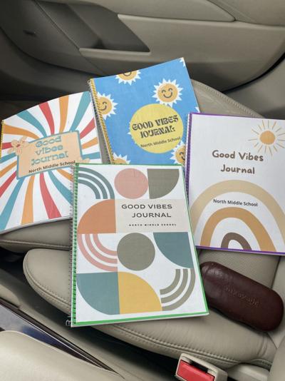 ‘Good Vibes Journals’ at Martinsburg North Middle School help pass along positive energy