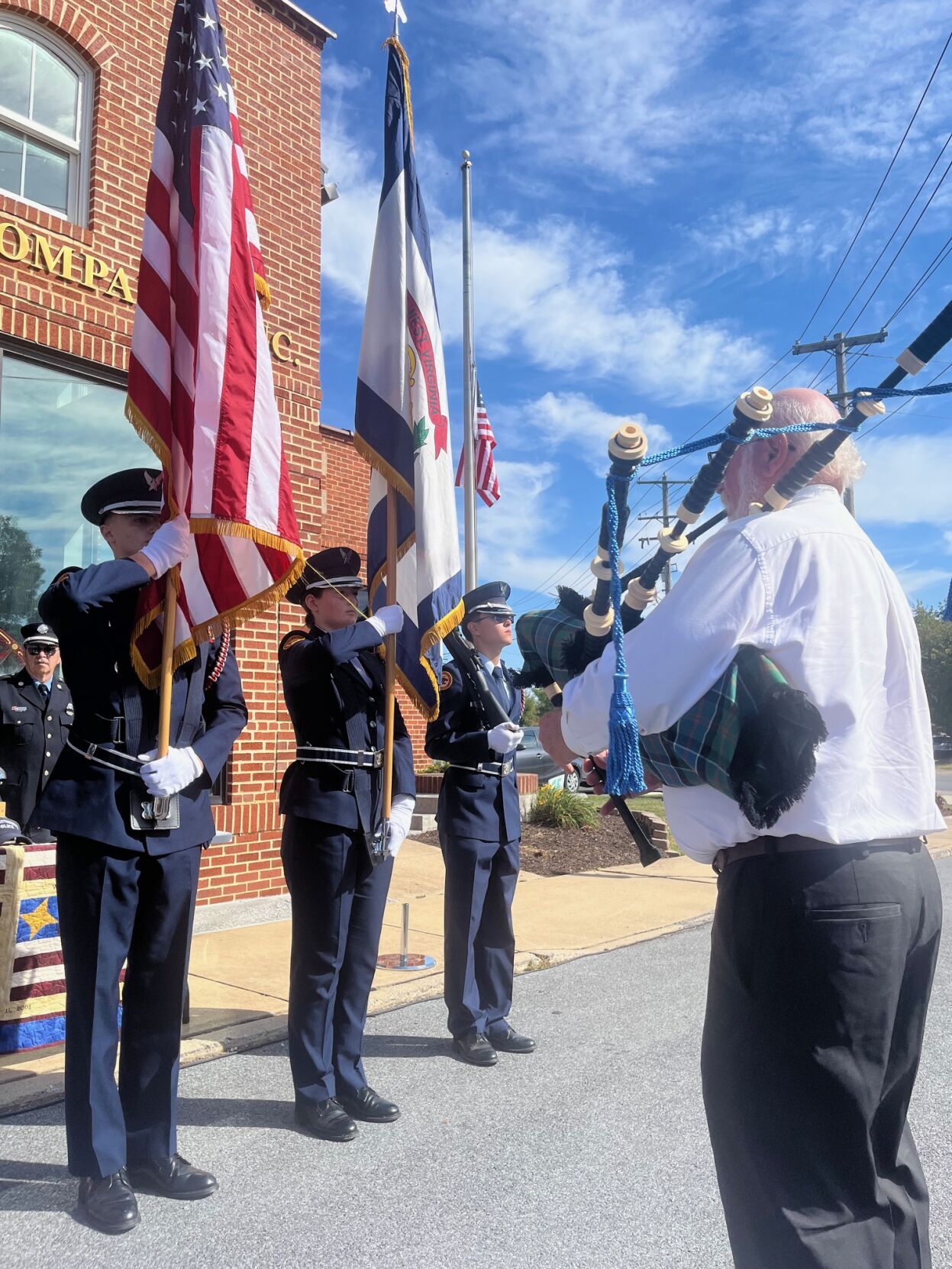 Ranson Fire Company Commemorates Sept. 11 with Ceremony