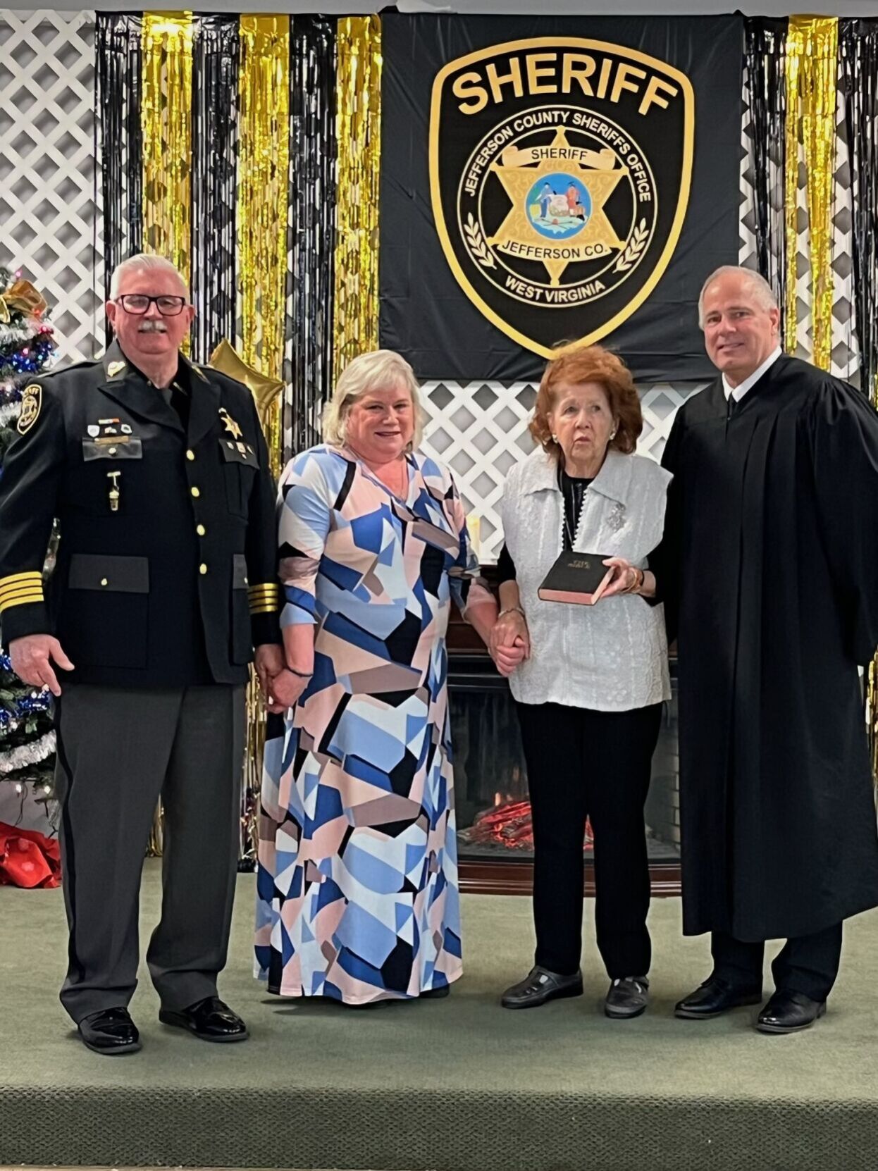 Tom Hansen Takes Oath as Sheriff in Charles Town Ceremony