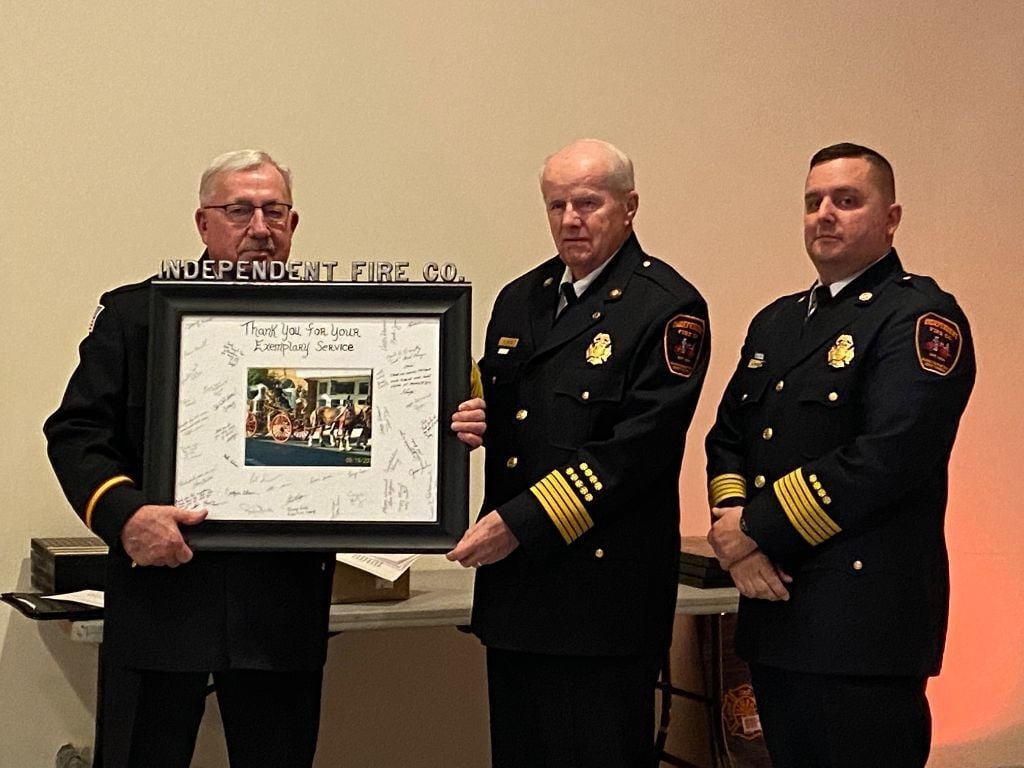 Independent Fire Company honors their own