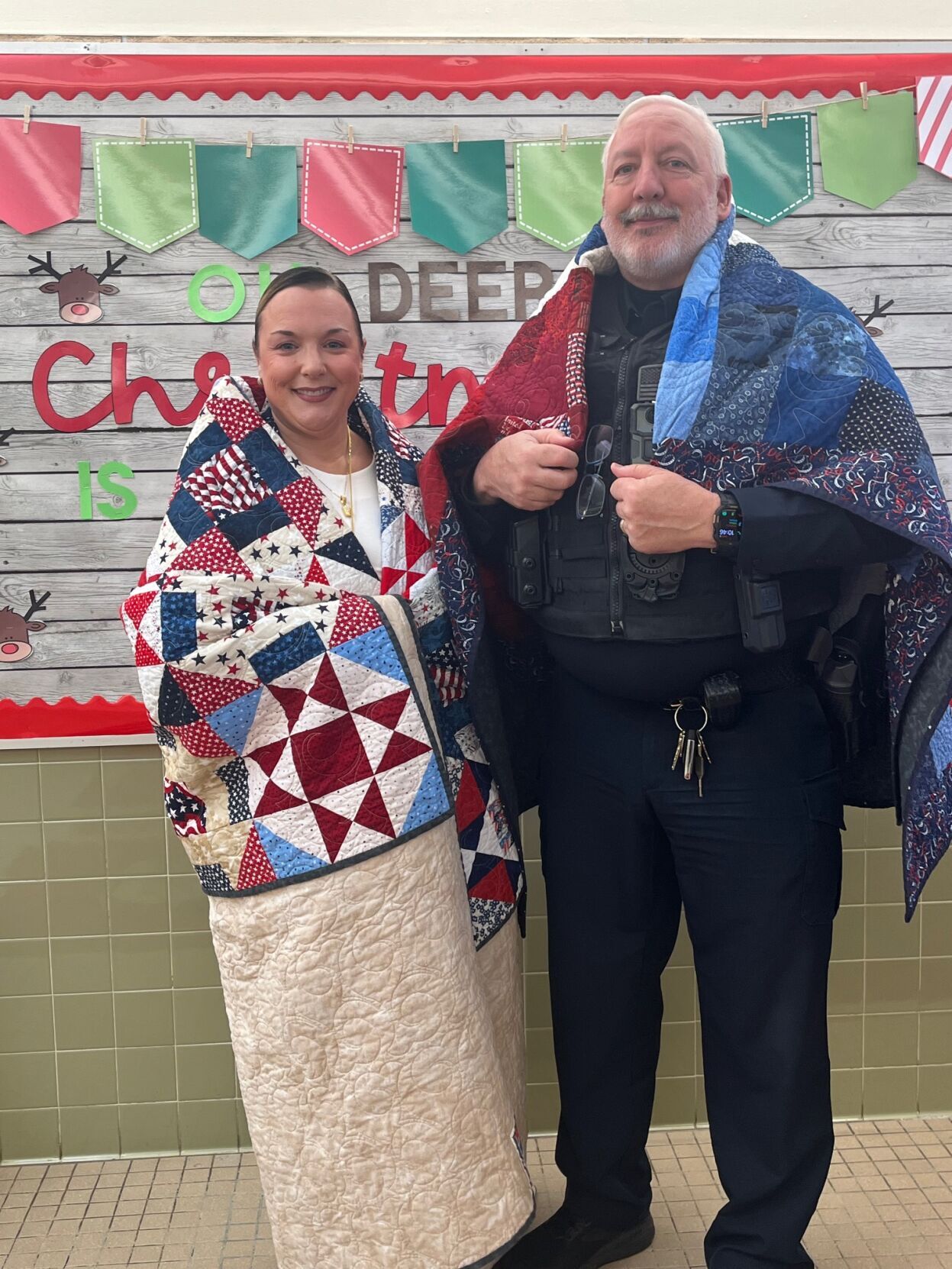 Charles Town Veterans Recognized with Quilts of Valor