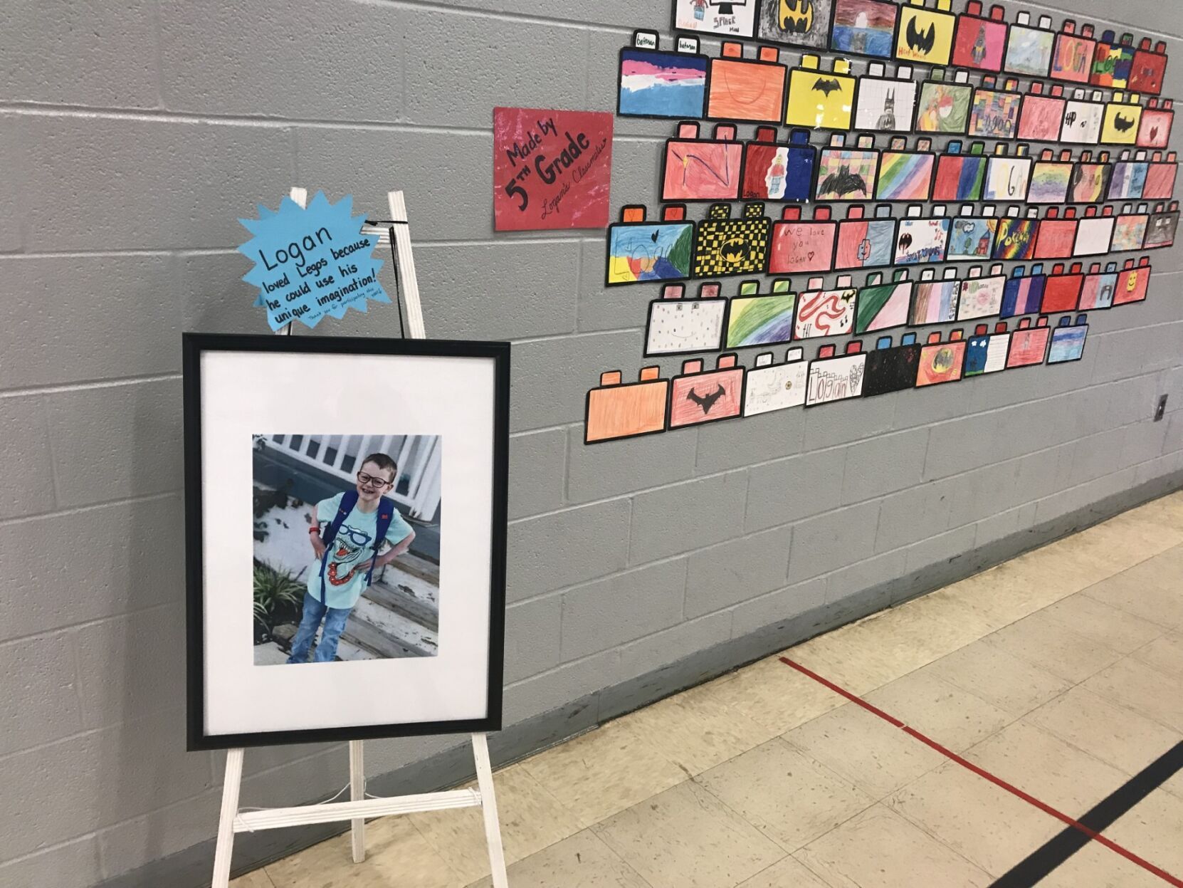 Harpers Ferry Students Celebrate Logan Kenney at LEGO Fair