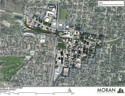Monticello business district