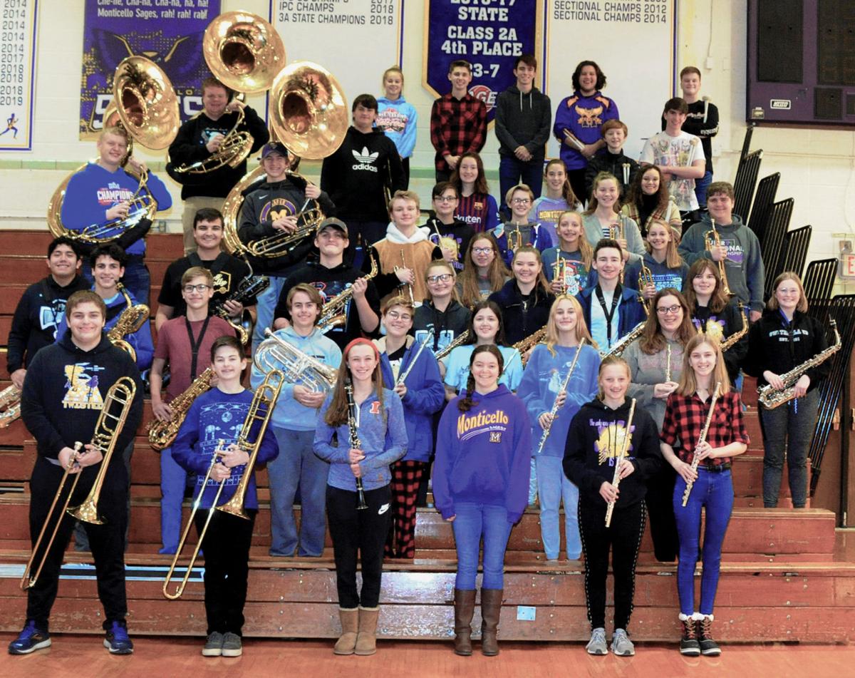 Mhs Band To Sub In At U Of I Ball Game News Journal Republican Com